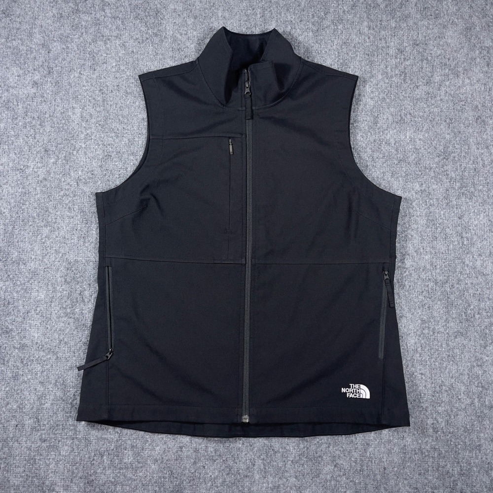 The North Face Castle Rock Softshell Vest Womens Large Black